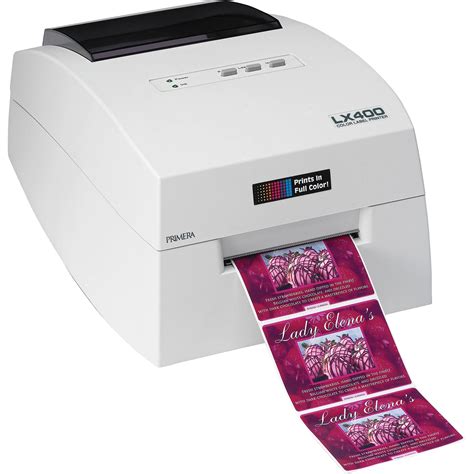 primera lx400 color label printer